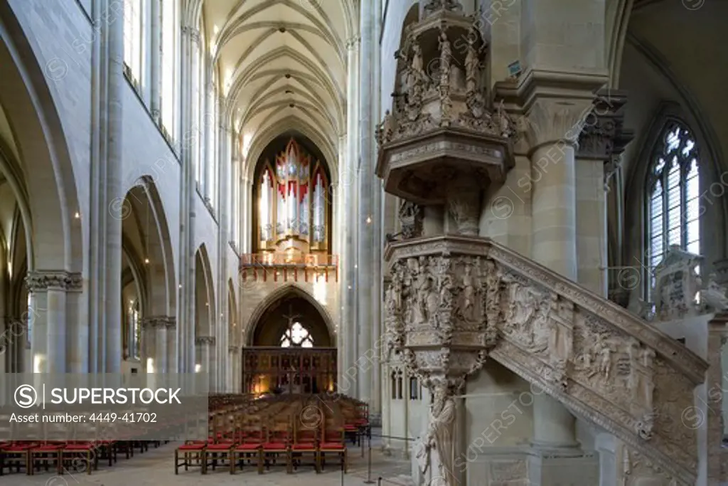 Chancel in Magdeburg Cathedral, on the river Elbe, Magdeburg, Saxony-Anhalt, Germany, Europe