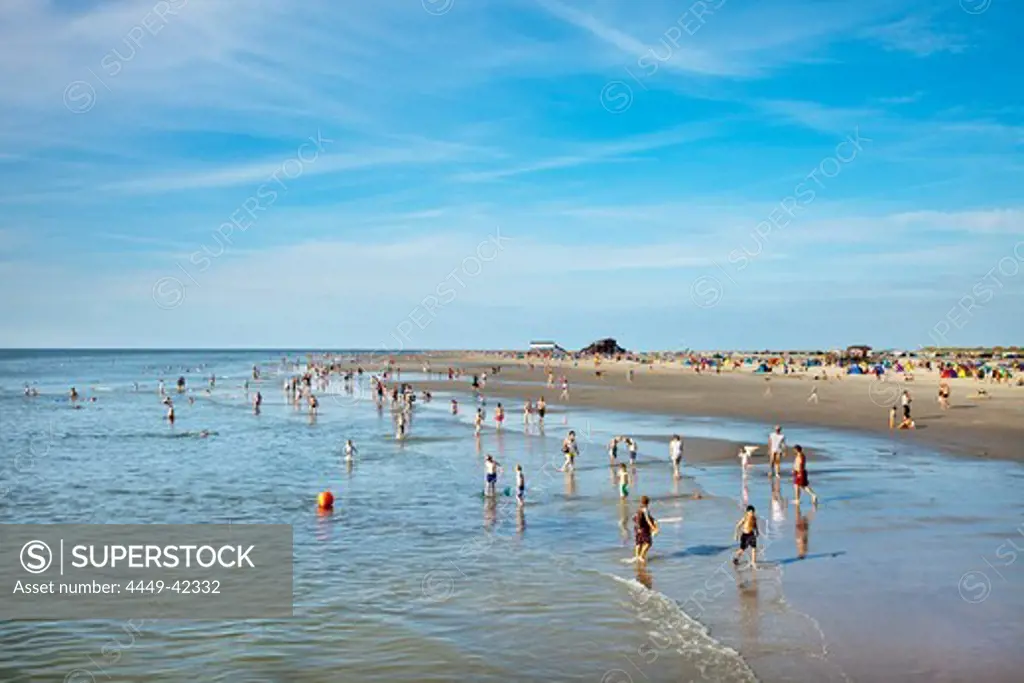 Beach liefe, St. Peter-Ording, Schleswig-Holstein, Germany