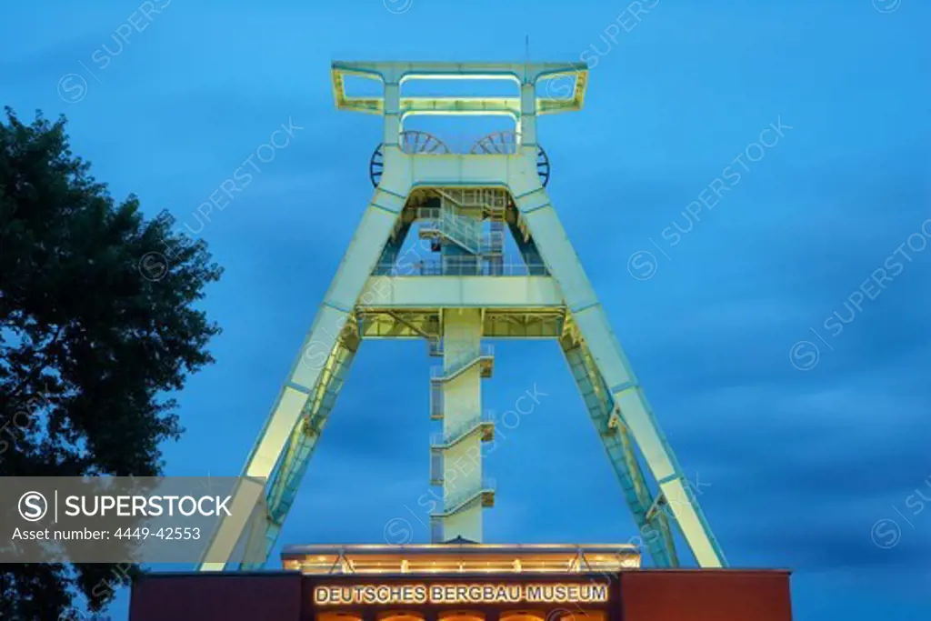 Gernan Mining Museum at Bochum, Ruhrgebiet, North Rhine-Westphalia, Germany, Europe