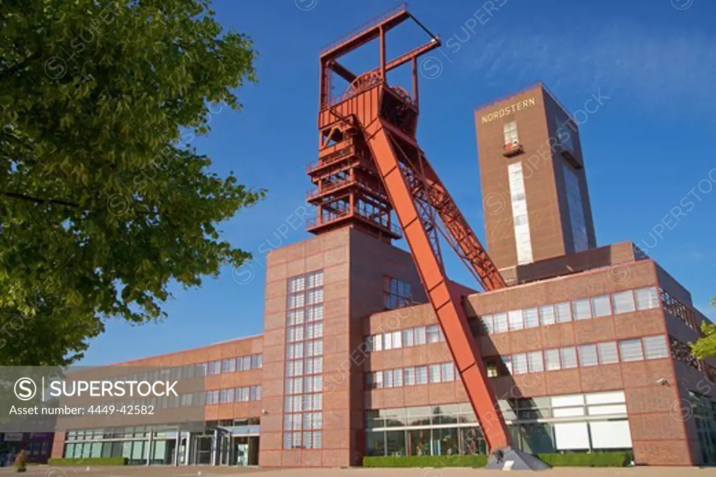 Nordstern Colliery (until 1993) at Gelsenkirchen-Horst, North Rhine-Westphalia, Germany, Europe