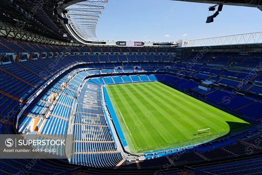 Santiago Bernabeu Stadium (UEFA Elite Stadium), Madrid, Spain