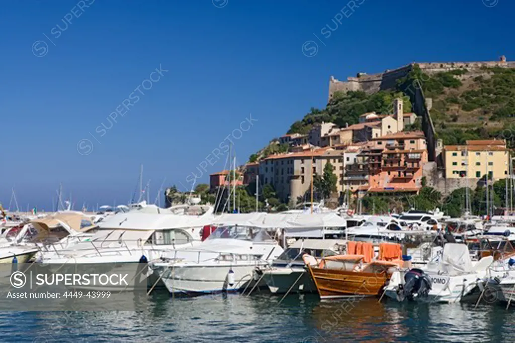 Port of Porto Ercole, Monte Argentario, Maremma, Tuscany, Italy