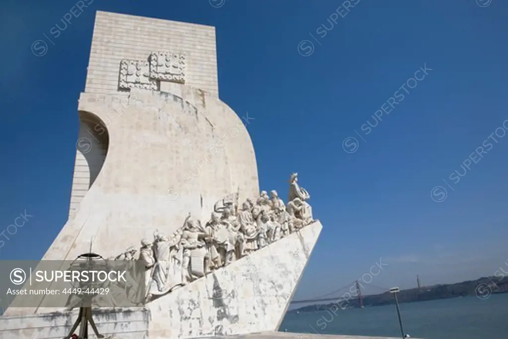 Padrao dos Descobrimentos, The Monument to the Discoveries in the Belém parish of Lisbon, Portugal