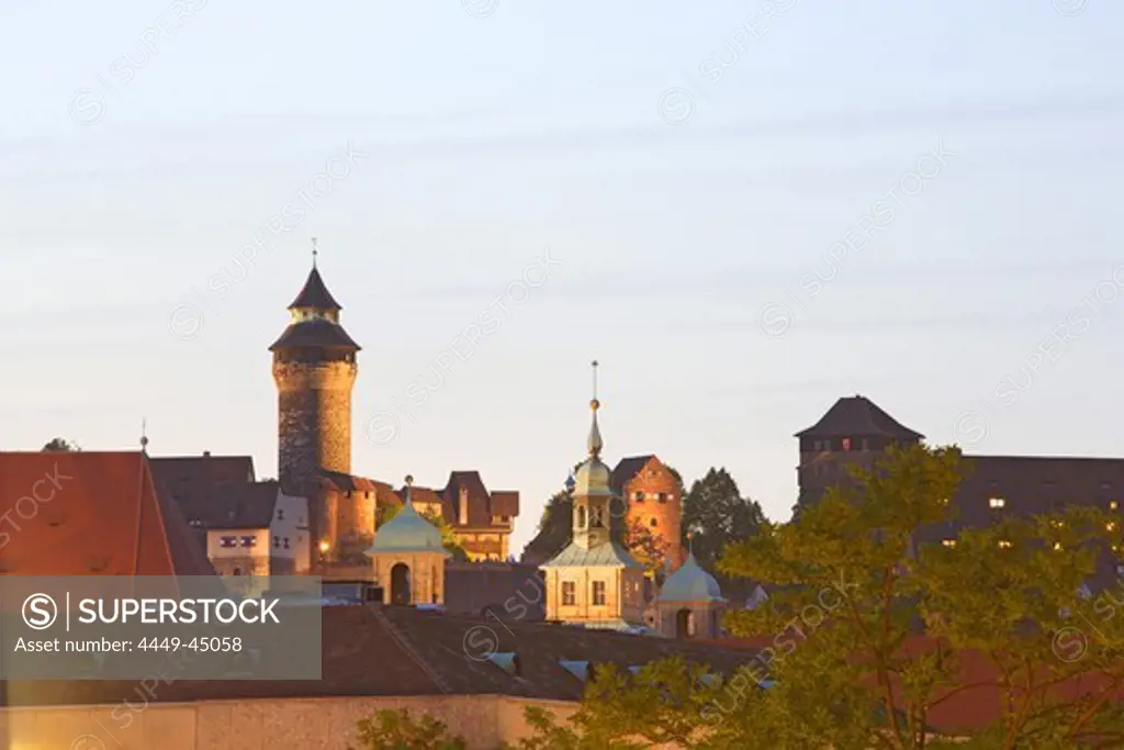 Nuremberg castle, Nuremberg, Bavaria, Germany