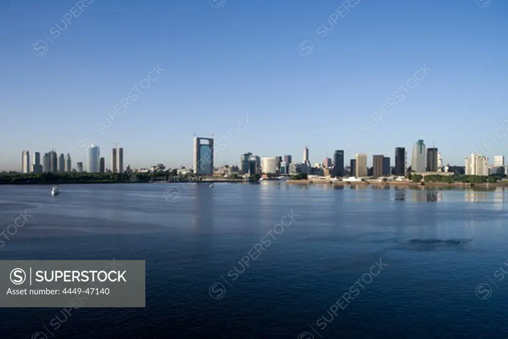 City skyline in the sunlight, Buenos Aires, Argentina, South America, America
