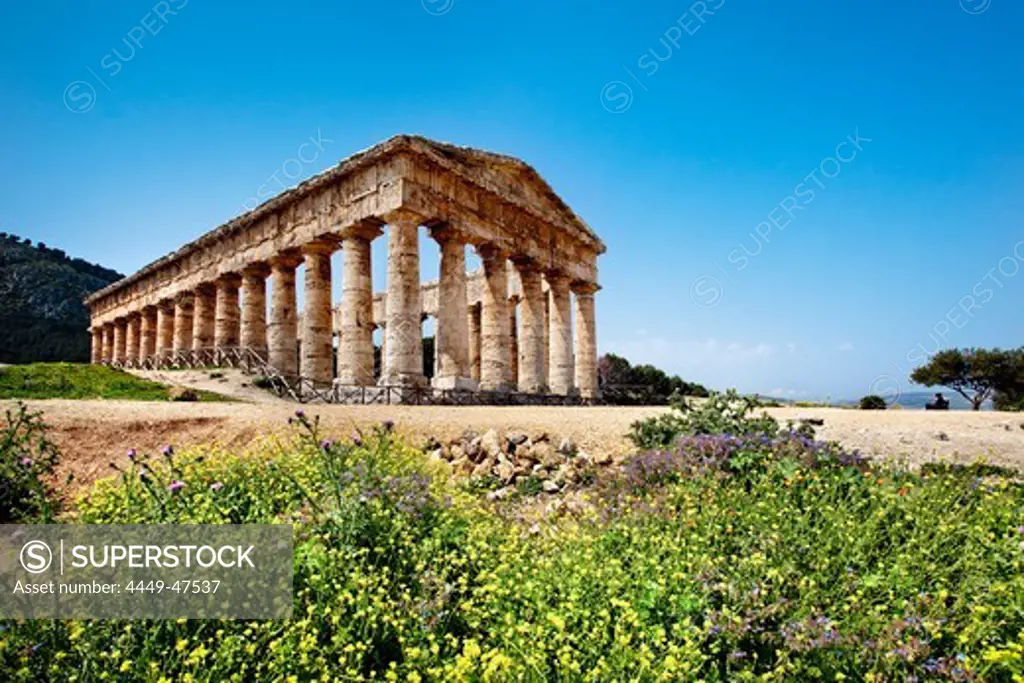 Temple, Segesta, Sicily, Italy