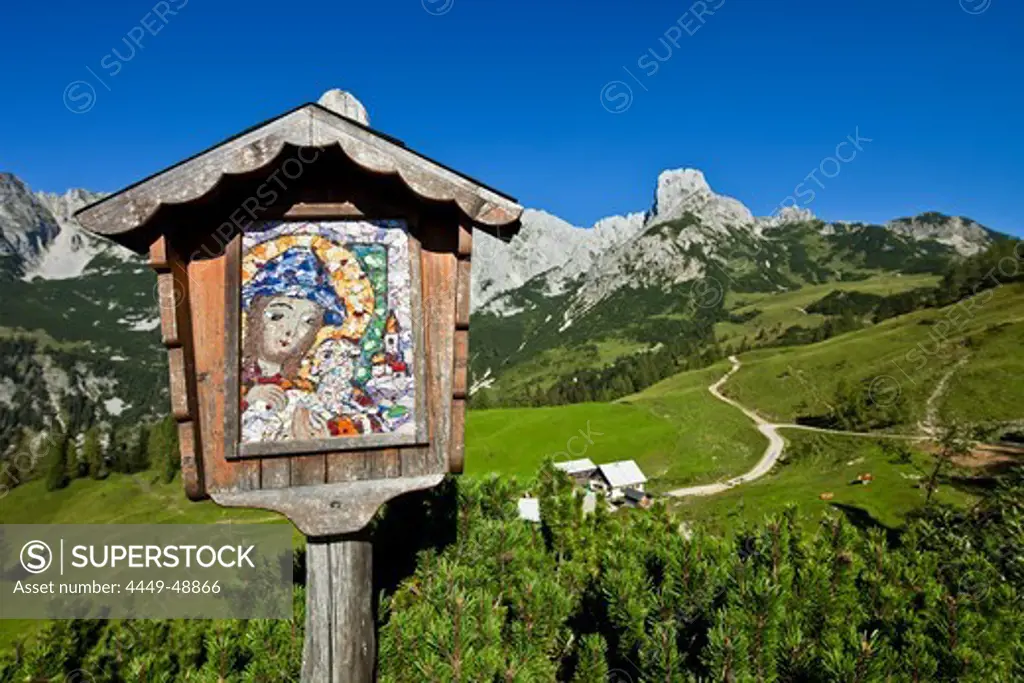 Bischofsmuetze in Dachstein massif, Gosaukamm, Dachstein Massif, Salzburger Land, Austria