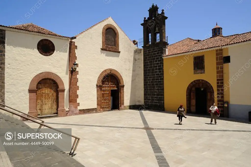 Cloister and church Santo Domingo, San Cristobal de la Laguna, old town, Tenerife, Canary Islands, Spain