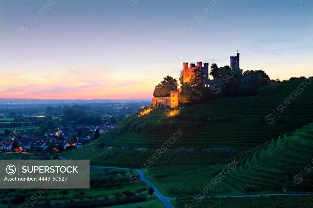 Ortenberg castle, near Offenburg, Ortenau region, Black Forest, Baden-Wuerttemberg, Germany