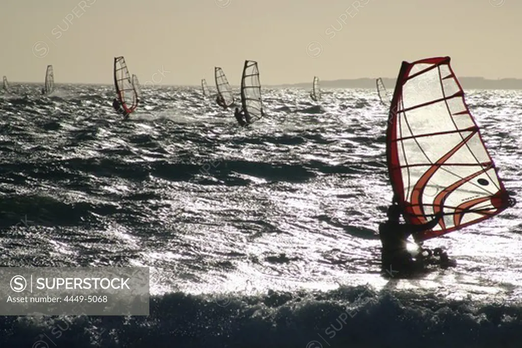 Windsurfers, Cape Town, South Africa