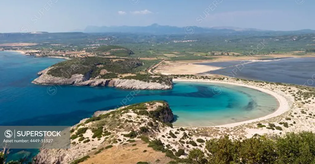 Voidokilia Bay, Peloponnese, Greece