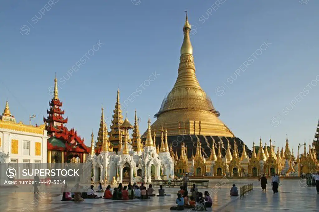 Shwedagon Pagoda, Myanmar, Burma