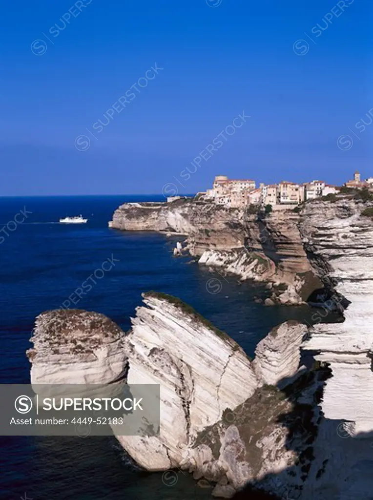 Bonifacio, Falaises, Cliff, Bonifacio Corsica, France