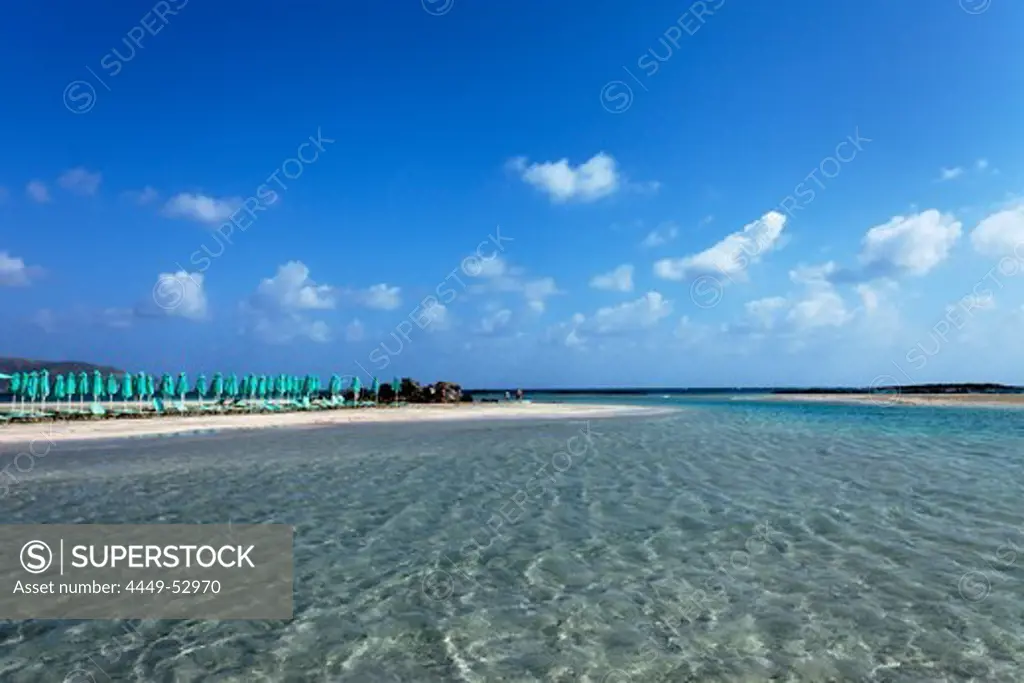 Beach, Elafonisi, Chania Prefecture, Crete, Greece