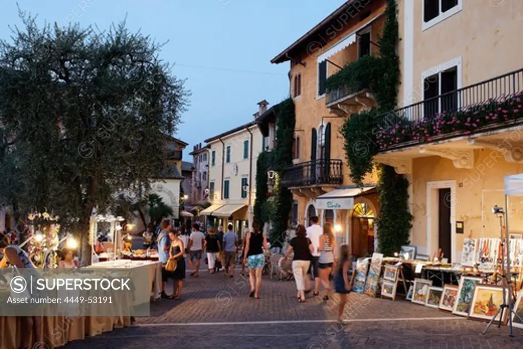 Market, Torri del Benaco, Lake Garda, Veneto, Italy