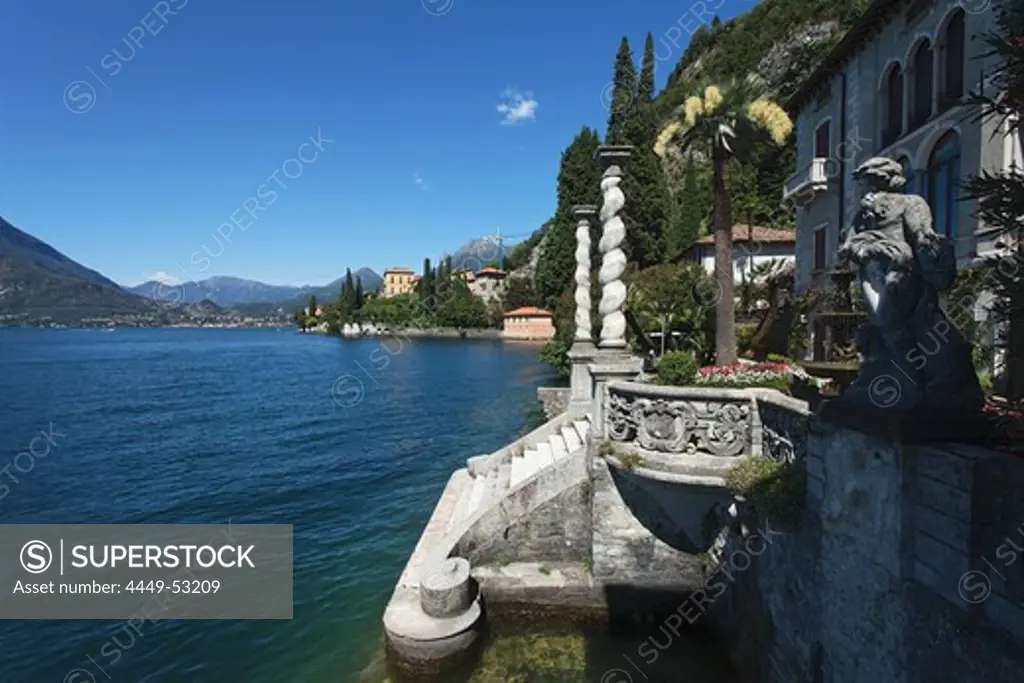 Lakeside, Villa Cipressi, Varenna, Lake Como, Lombardy, Italy