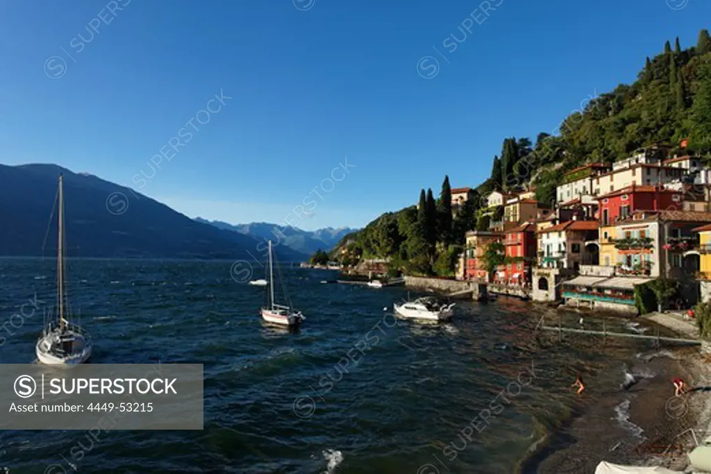Lakeside, Varenna, Lake Como, Lombardy, Italy