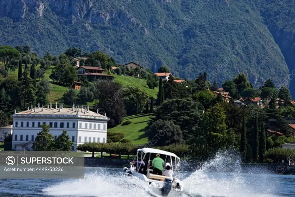 Villa Melzi, Bellagio, Lago di Como, Lombardei, Italien