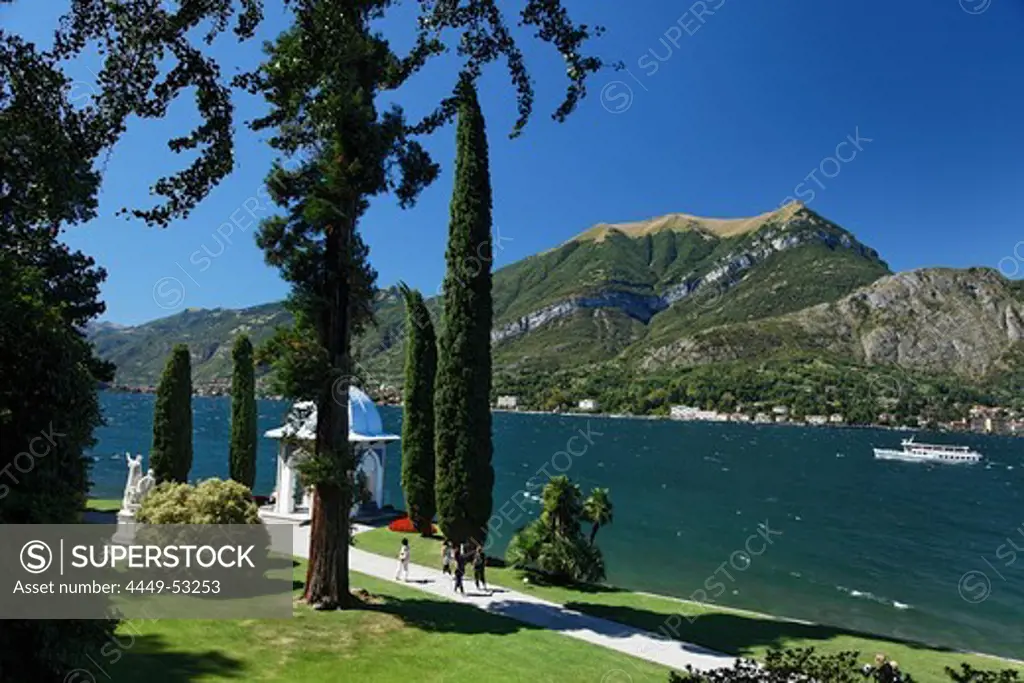 Park, Villa Melzi, Bellagio, Lake Como, Lombardy, Italy