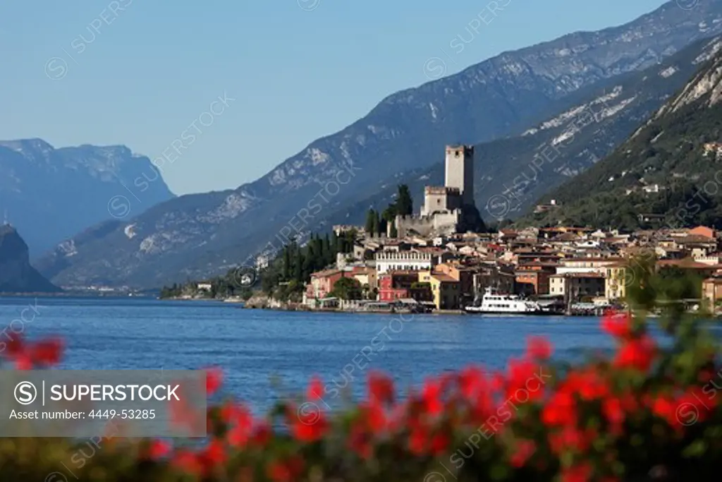 Scaliger Castle, Malcesine, Lake Garda, Veneto, Italy