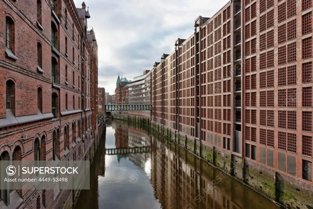 Warehouse District of Hamburg, Speicherstadt, Hamburg, Germany