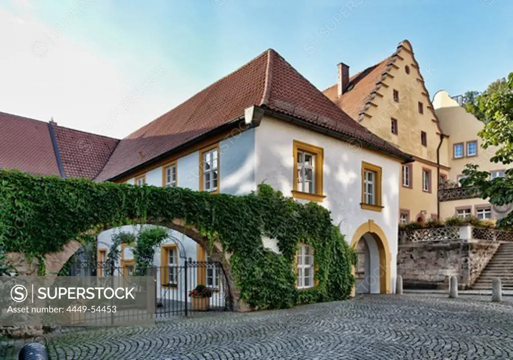 One house in Kulmbach, Kulmbach, Upper Franconia, Franconia, Bavaria, Germany