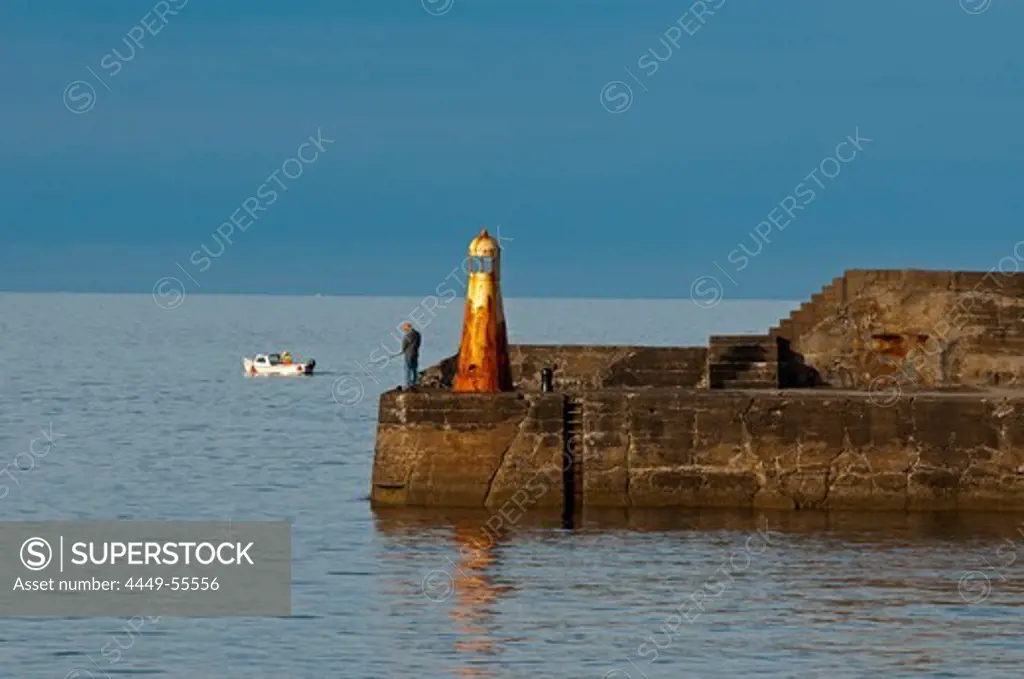 Cullen harbour, Aberdeenshire, Schottland