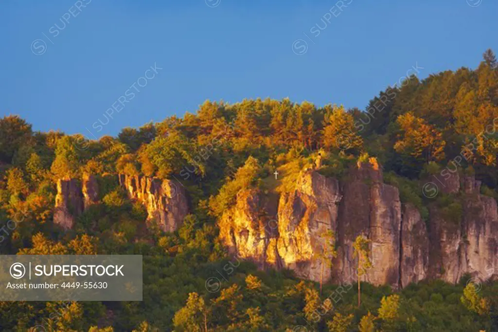 Gerolstein, Gerolsteiner Dolomitfelsen, Eifel, Rhineland-Palatinate, Germany, Europe