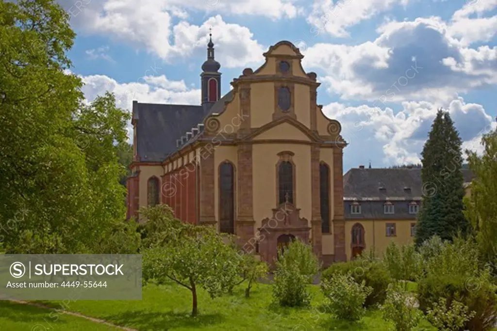 Cloister Kloster Himmerod (1751), Zisterzienserkloster, Baroque, Eifel, Rhineland-Palatinate, Germany, Europe