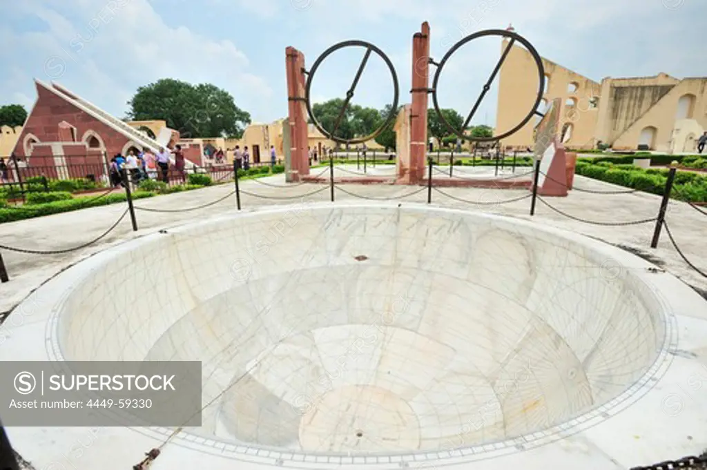 Observatory, Jantar Mantar, UNESCO World Heritage Site, Jaipur, Rajasthan, India