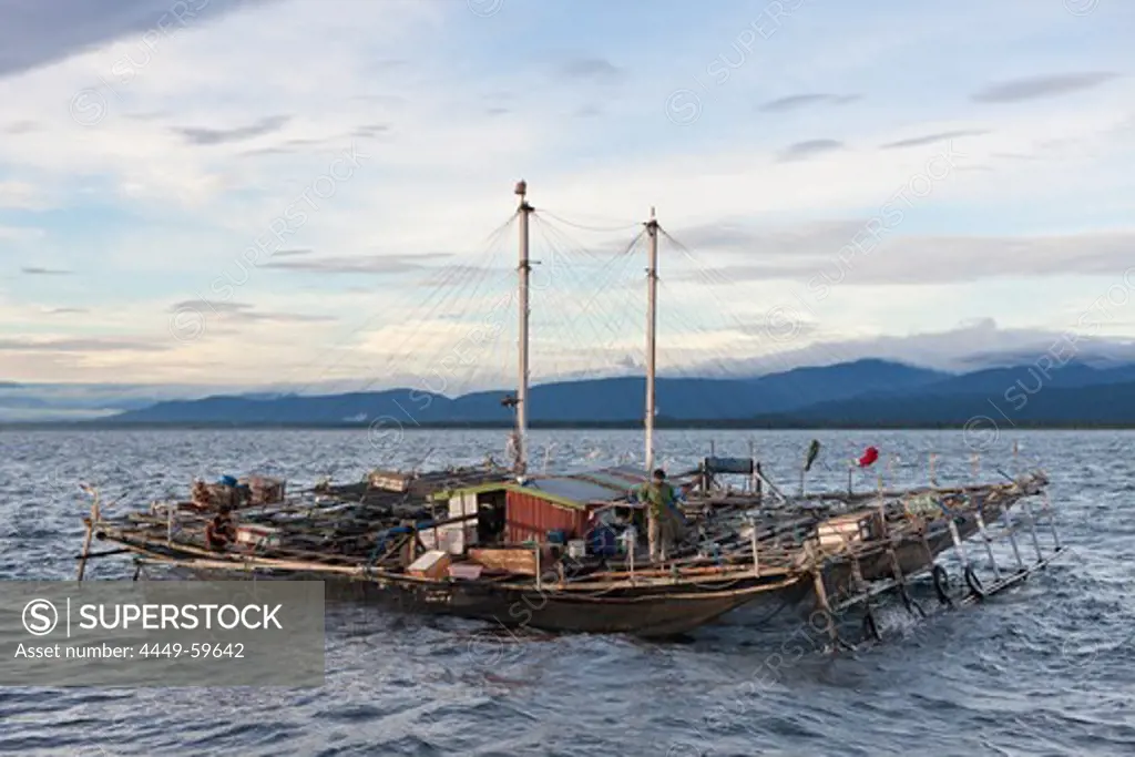 Fishing Platform called Bagan, Cenderawasih Bay, West Papua, Papua