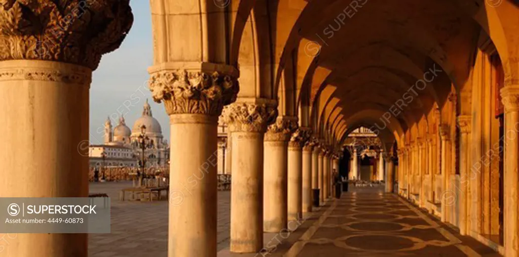 Santa Maria della Salute, Doge's Palace, Venice, Veneto, Italy