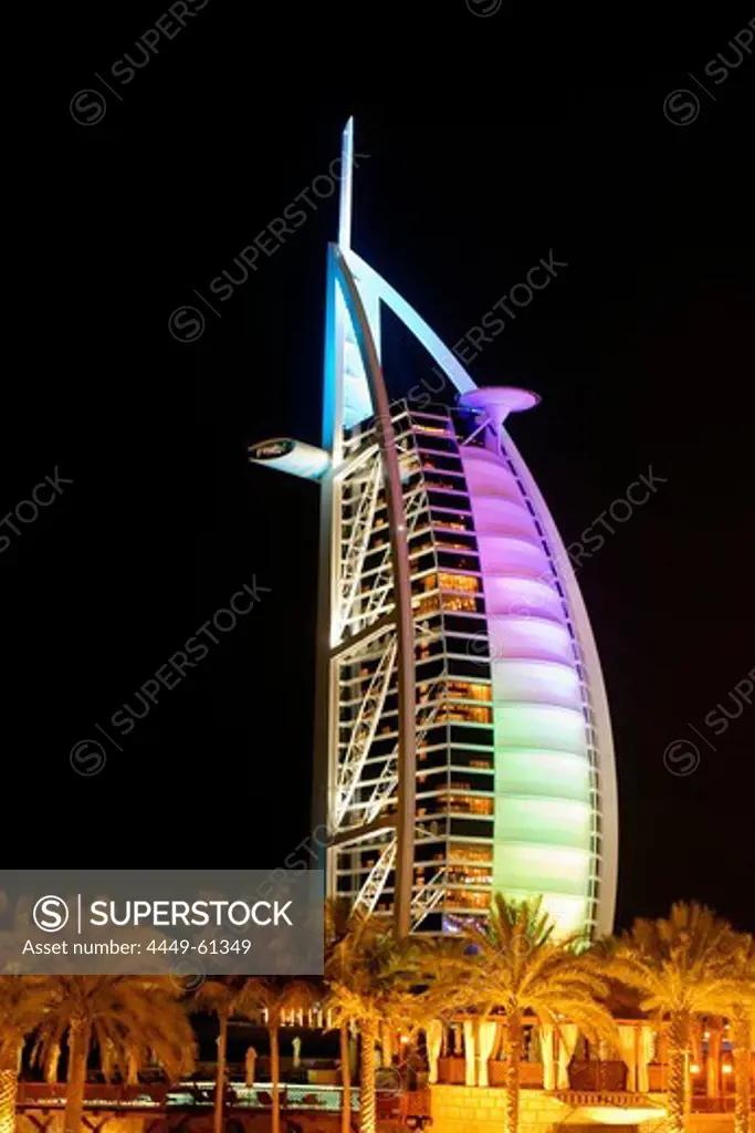 Dubai Jumeirah beach, Burj al Arab