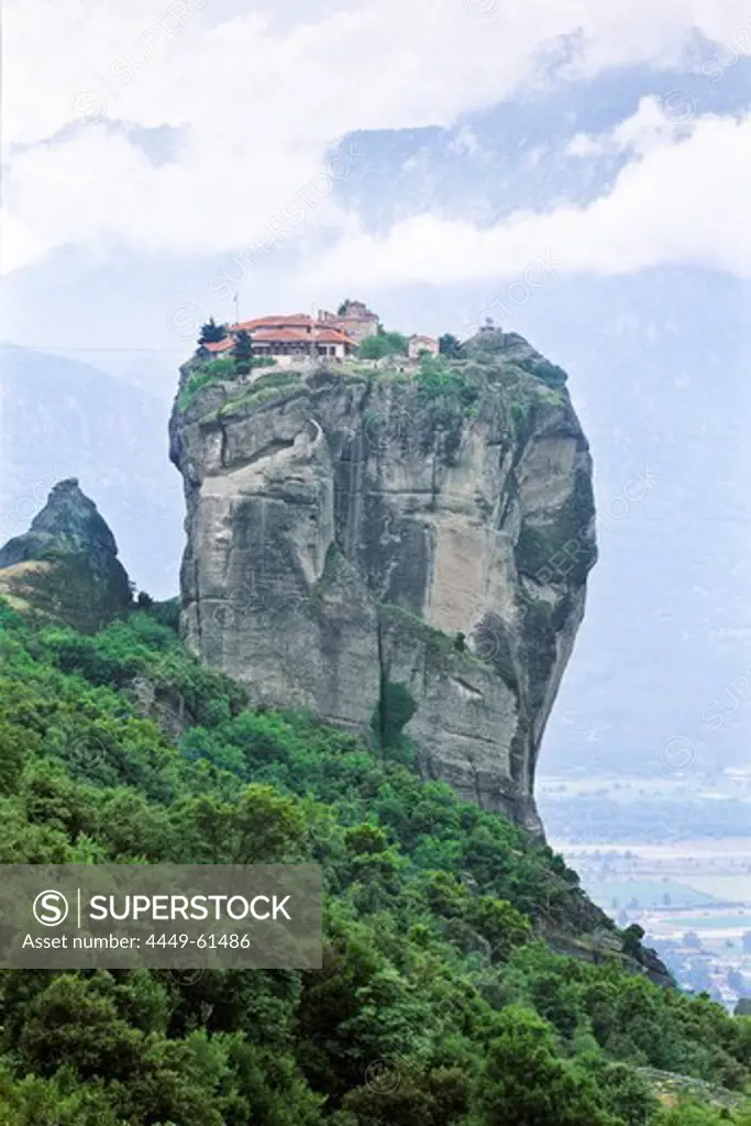 Monastery Aghia Trias, Meteora, Greece, Europe