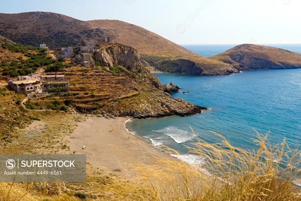 Beach of Marmari, southern tip of Mani peninsula, Peloponnese, Greece