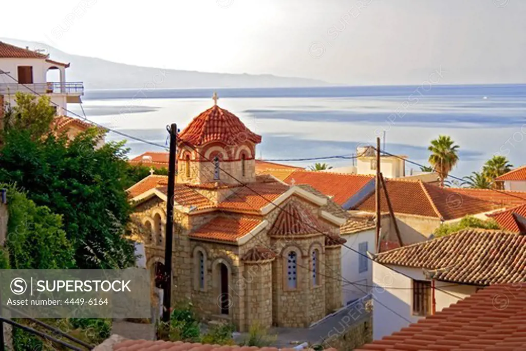 Byzantine church in Koroni, Peloponnese, Greece