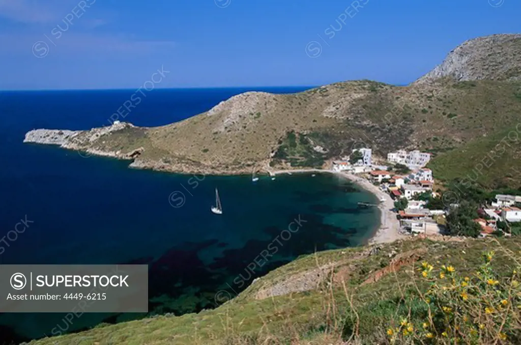 Bay of Porto Kagio, Mani Peninsula, Peloponnese, Greece
