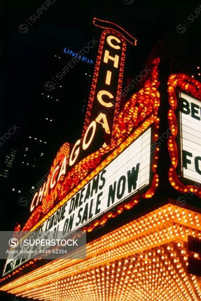 Chicago Theater, Chicago, Illinois, USA