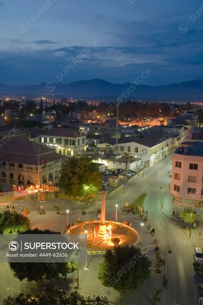 Venetian Column at Atatuerk Meydani, Atatuerk Square, Lefkosia, Nicosia, North Cyprus, Cyprus