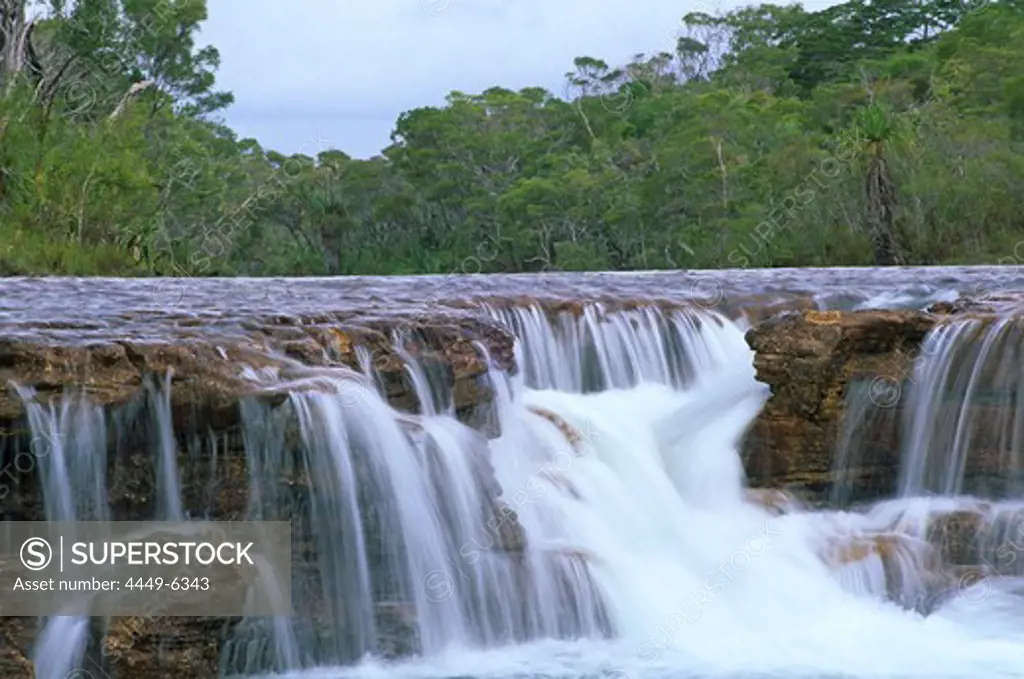Twin Falls, Telegraph Road, Jardine River National Park, Cape York Peninsula, Queensland, Australia