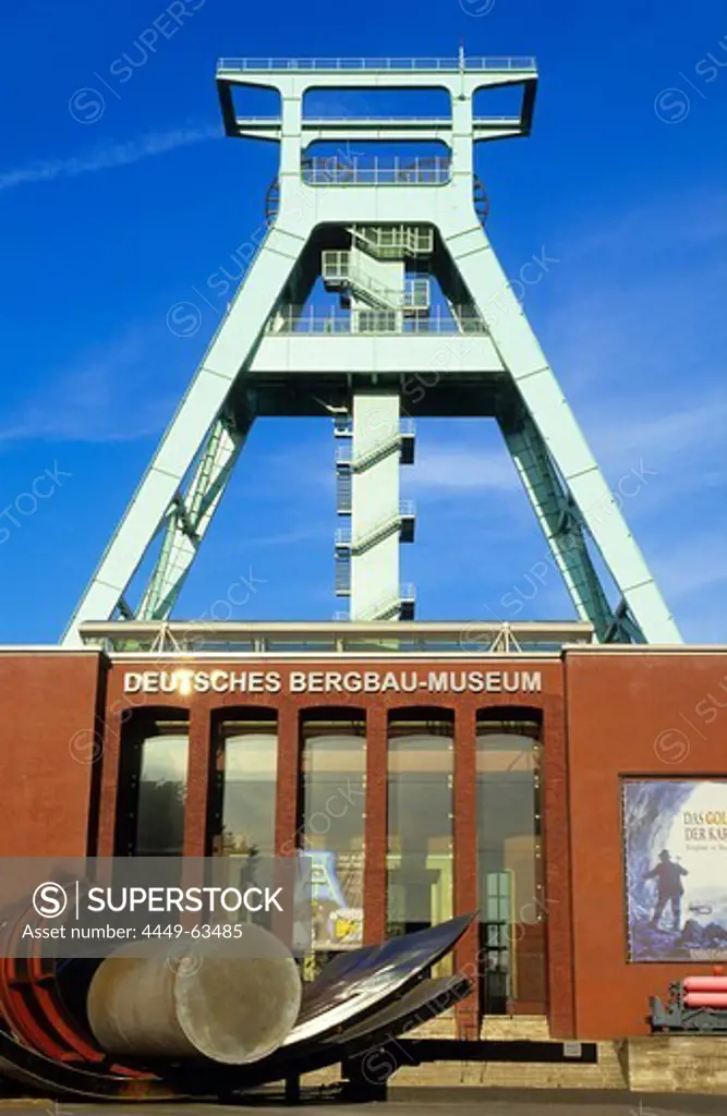 Europe, Germany, North Rhine-Westphalia, Bochum, German Mining Museum in Bochum
