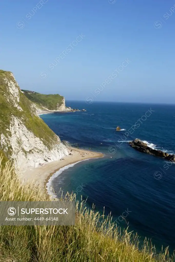 Man of War Bay, Dorset, England, United Kingdom