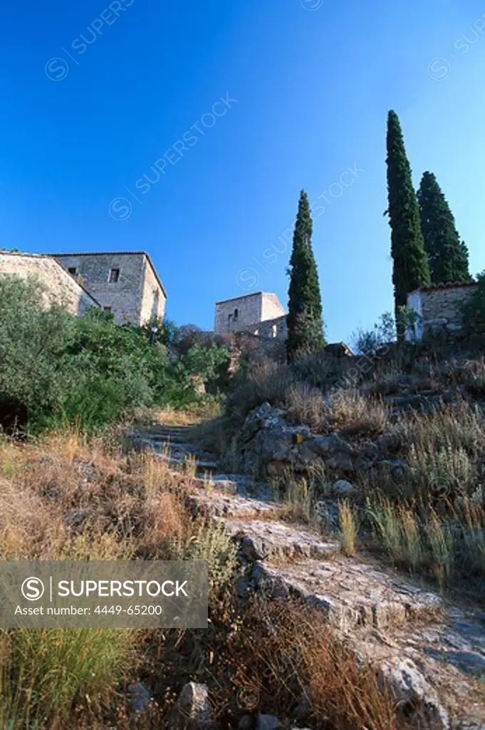 Old town of Kardamyli, Messinia, Peloponnese, Greece