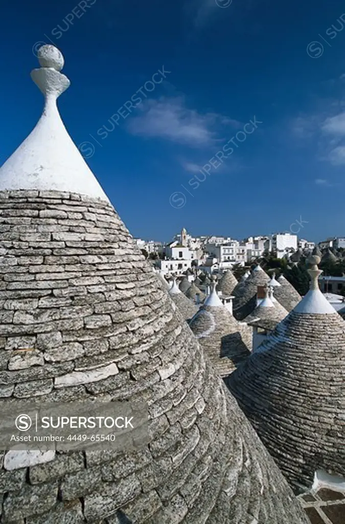 Trulli Houses, Zona monumentale, Alberobello, Apulia, Italy