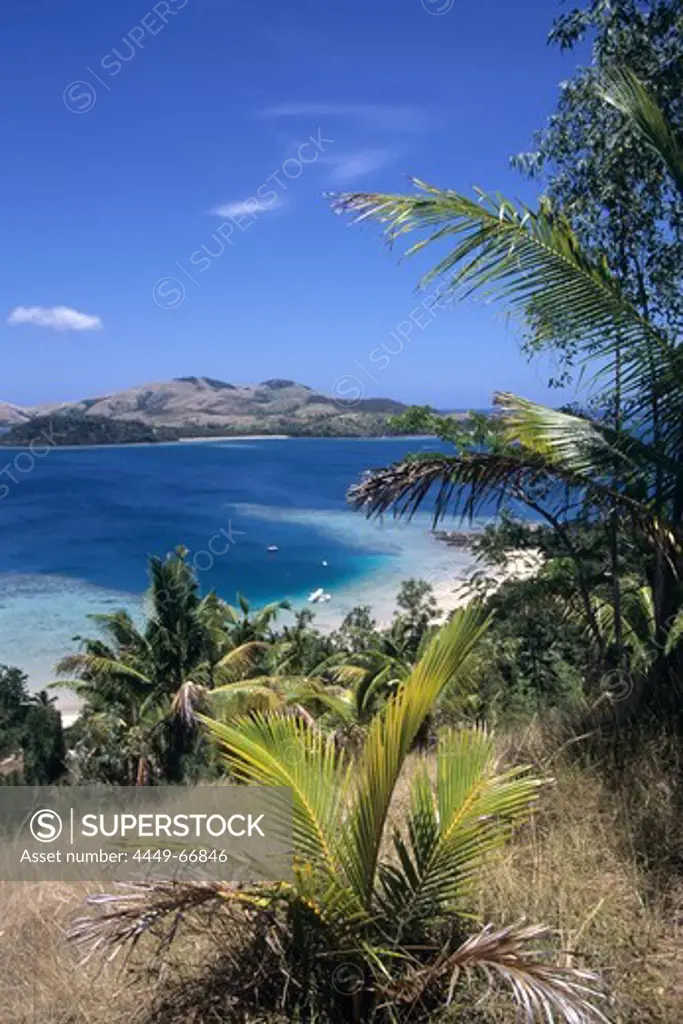 View from Turtle Island, Yasawa Islands, Fiji