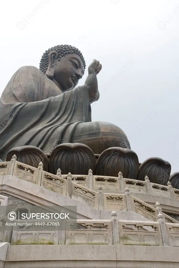 Giant Tian Tan Buddha, Ngong Ping Plateau, Lantau Island, Hong Kong