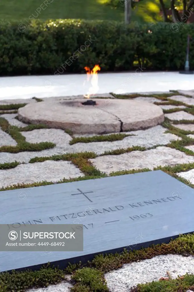 JFK Eternal Flame, Arlington National Cemetery, Virginia, United States