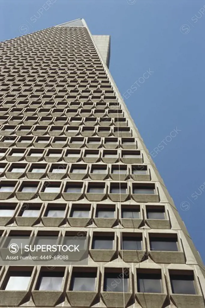Transamerica Pyramid, Landmark, San Francisco, California, USA