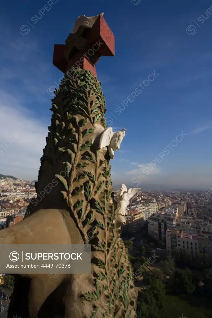 La Sagrada Familia, Antonio Gaudi, modernism, Eixample, Barcelona, Spain