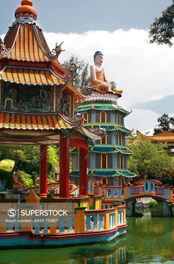 Turtle pond, Haw Par Villa, Chinese Sculpture Park, Singapore